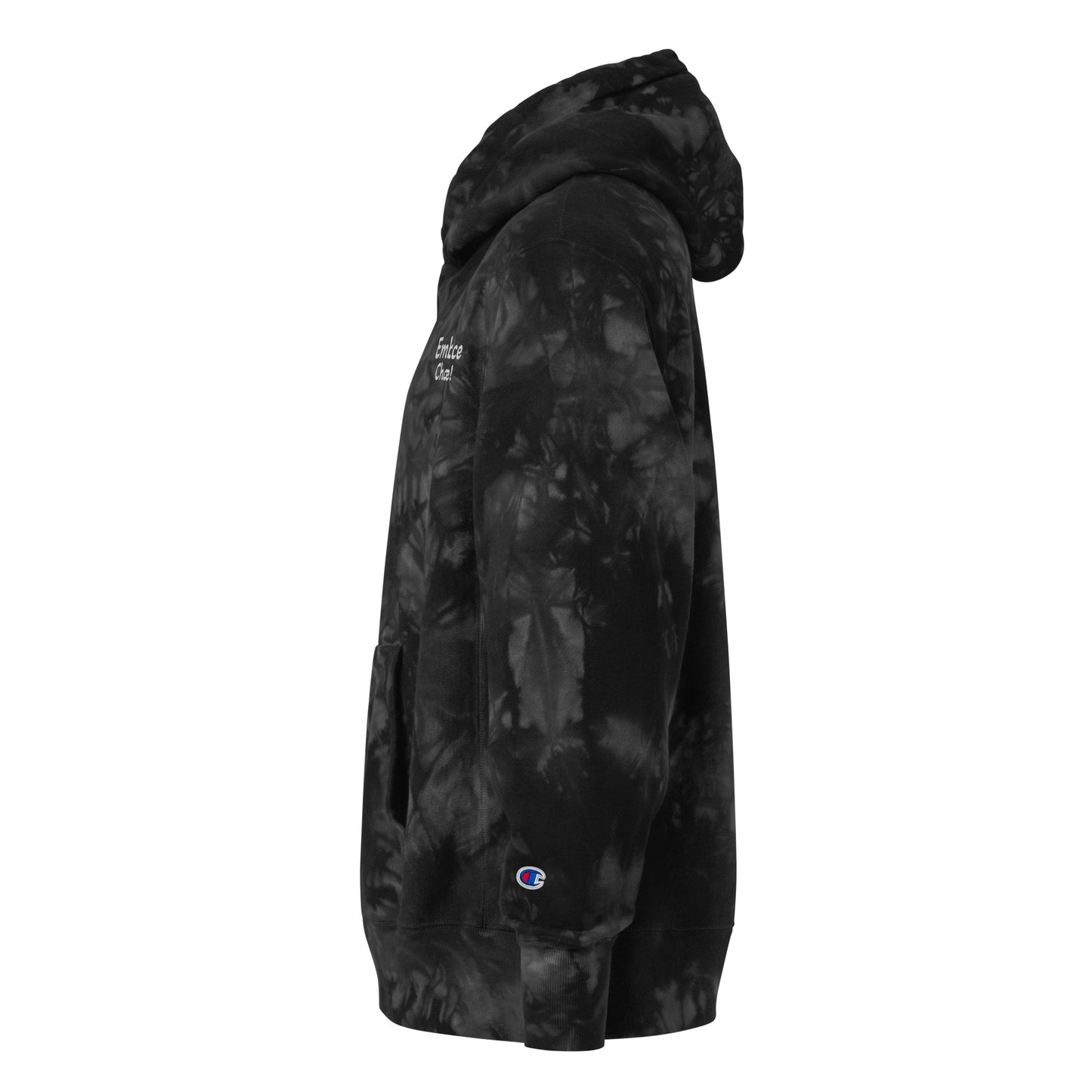 Embrace Change! Unisex Champion tie-dye hoodie