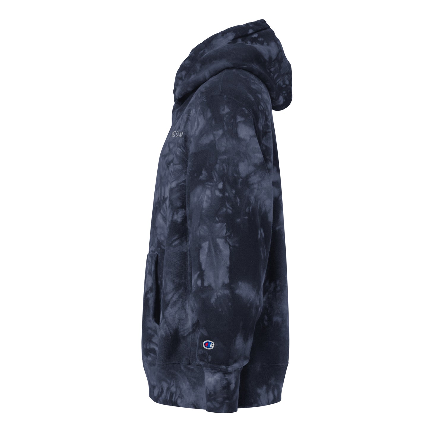 BET ON YOU! Unisex Champion tie-dye hoodie