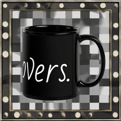 Pet Lovers. Black Glossy Mug