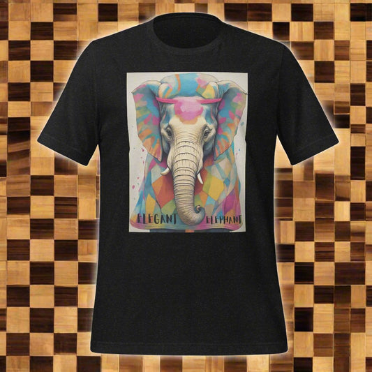 Elegant elephant t-shirt